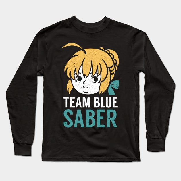 Team Blue Saber Long Sleeve T-Shirt by merch.x.wear